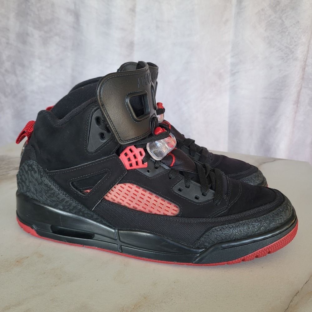 Jordan Spizike Black Red Men's Size 11.5